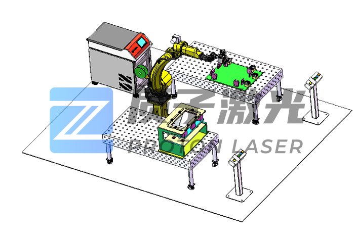 电箱激光焊接工作站