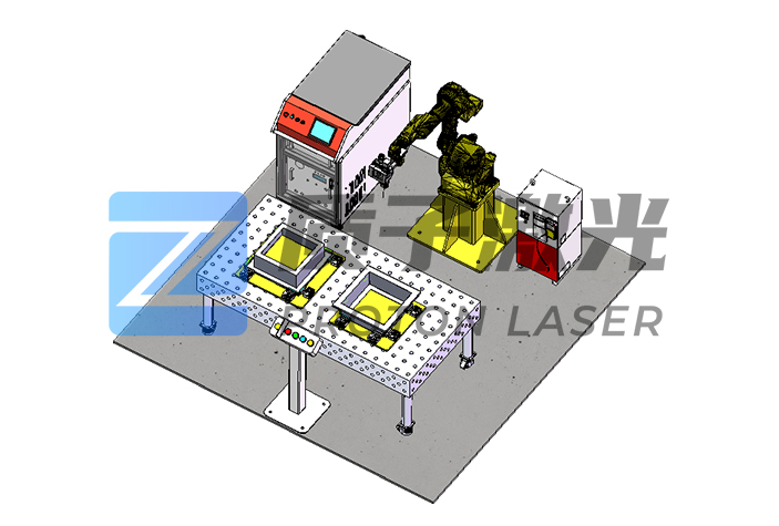 电控壳体激光焊接工作站